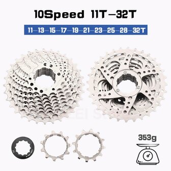 SHN cassette 10 sp. 11-32