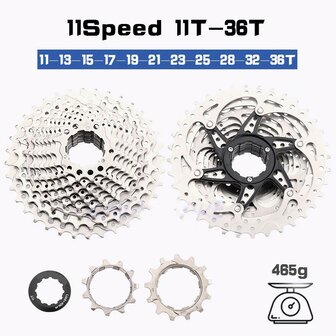 SHN cassette 11 sp. 11-36