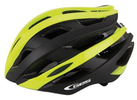 GES helm Icon-12 zwart-geel M