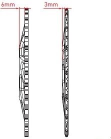 SHN Direct Mount 6mm.