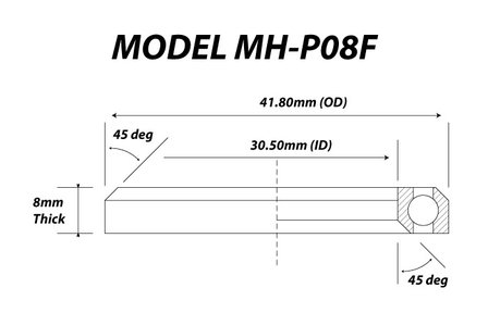 Balhoofdlager MH-P08F