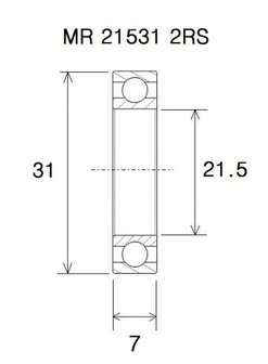 21531/2RS R409