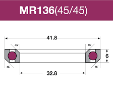 Lager MR136-SS